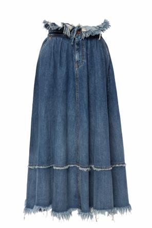 Ruffled denim skirt, zdjęcie 1 Ruffled denim skirt od Diesel